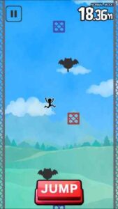 【壁蹴りジャンプ】シンプルな操作で暇つぶしにぴったりのゲーム