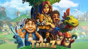 【The Tribez: 恐竜王国】恐竜世界での都市開発ゲーム！！